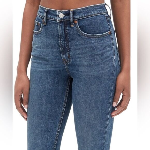 Gap High Rise Cigarette Jeans slim straight ankle Size 27 4 Petite - Picture 2 of 16